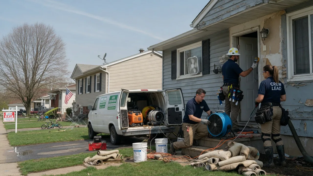 Flood Cleanup in Donnybrook, ND near me