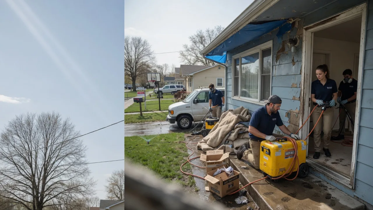 Basement Flood Cleanup in Donnybrook, ND near me